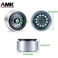 thumbnail image 2 of Pcs Aluminum Alloy 17.5mm Hex Hub 2.9 Beadlock Wheels Rims for 1/6 RC Crawler Car Axial SCX6 Upgrades(Baked Blue), 2 of 5