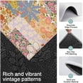 thumbnail image 3 of Pioneer Flower Floral Print Pattern Kitchen Rugs Sets Of 3,Kitchen Runner Rugs Non Skid Washable,Decorative Kitchen Floor Mats for Kitchen,Sink,Laundry,17"x30"+ 17"x47" + 17"x59", 3 of 6