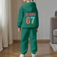 thumbnail image 5 of 67 Kids Shirt and Pants Set Long Sleeved Pullover Sweatshirt Jogger Sweatpants Six Seven Boys Girls Outfit for Kids, 5 of 7