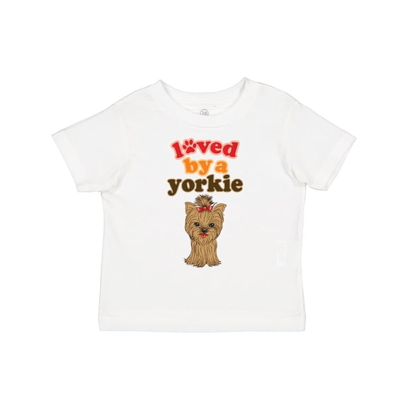 Inktastic Yorkshire Terrier Dog Yorkie Boys or Girls Toddler T-Shirt