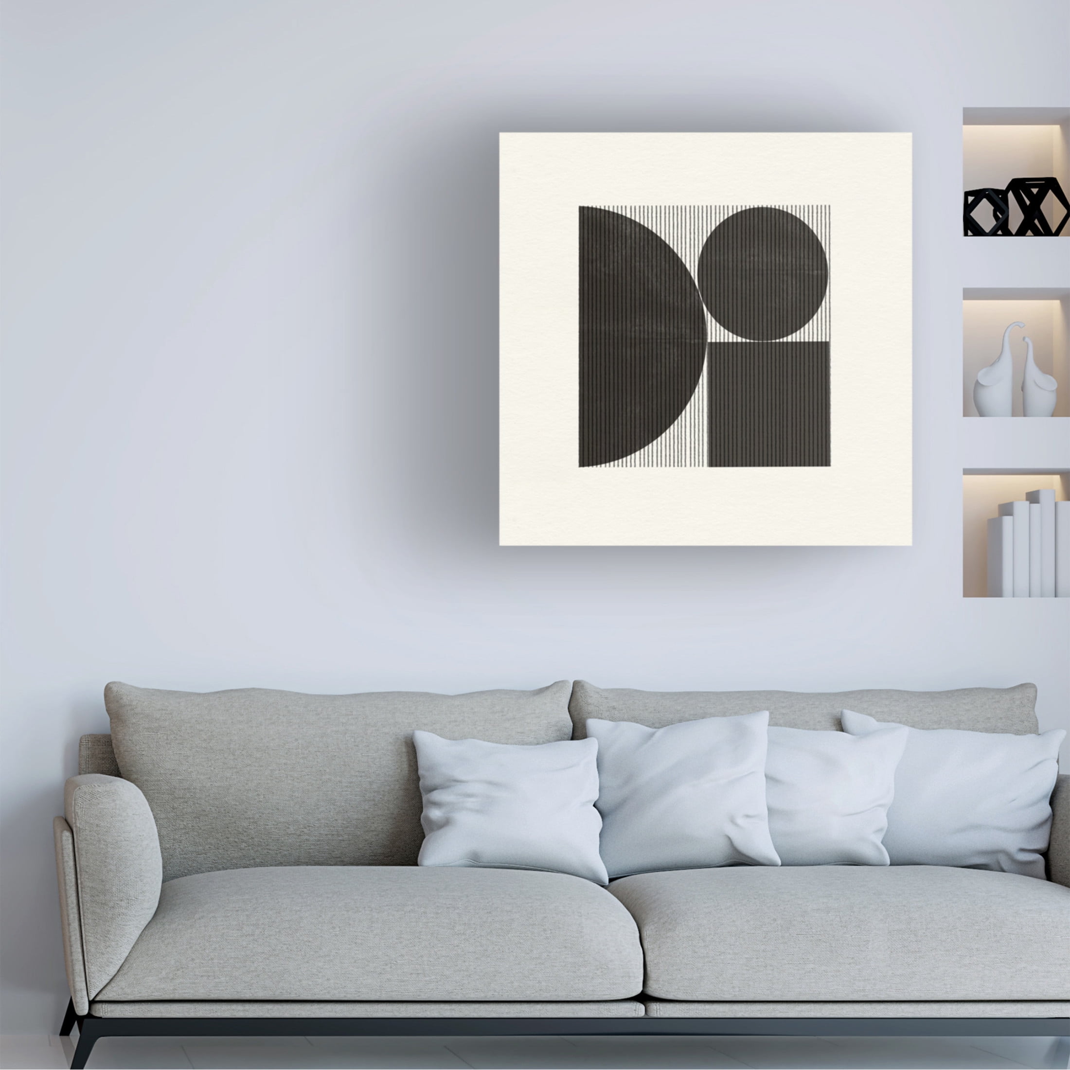 Trademark Fine Art THE MIUUS STUDIO Paper Object No7 Canvas Wall Art
