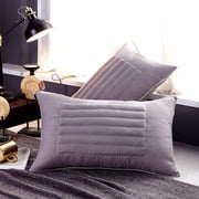 ZZkhGO Buckwheat Hull Pillow, Soft Dormitory Pillow Core for Home, Adjustable Support Pillow for Sleep