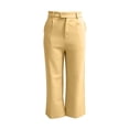thumbnail image 4 of Straight Wide Leg Dress Pants for Women High Elastic Waist Business Casual Work Office Summer Trousers with Pockets, 4 of 5
