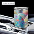 thumbnail image 5 of SKYSONIC Easter Eggs Tumbler Stainless Steel Double Wall Vacuum Reusable Insulated Mug with Straw and Built-in Coaste for Cold and Hot Beverages, 12oz, 5 of 7