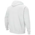 thumbnail image 3 of Men's Colosseum White Nebraska Huskers Arch & Logo 3.0 Pullover Hoodie, 3 of 3