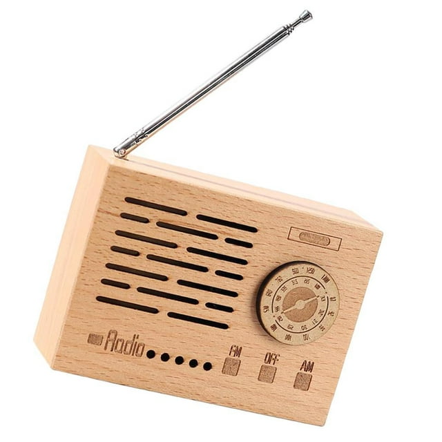 GROWTH TANK Classical Clockwork Music Box Radio Music Box Shelf Musical Ornaments Gift A