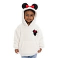 thumbnail image 2 of Minnie Mouse Toddler Girls Plush Cosplay Hoodie, Sizes 12M-5T, 2 of 6