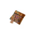 thumbnail image 1 of Bolsa de almacenamiento portátil Qarigey para joyería organizador de colgante color Café AP016517-12, 1 of 6