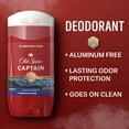 thumbnail image 3 of Old Spice Invisible Solid, Men's Deodorant Stick, Captain Scent, 3.0 oz, 2 Pack, 3 of 16