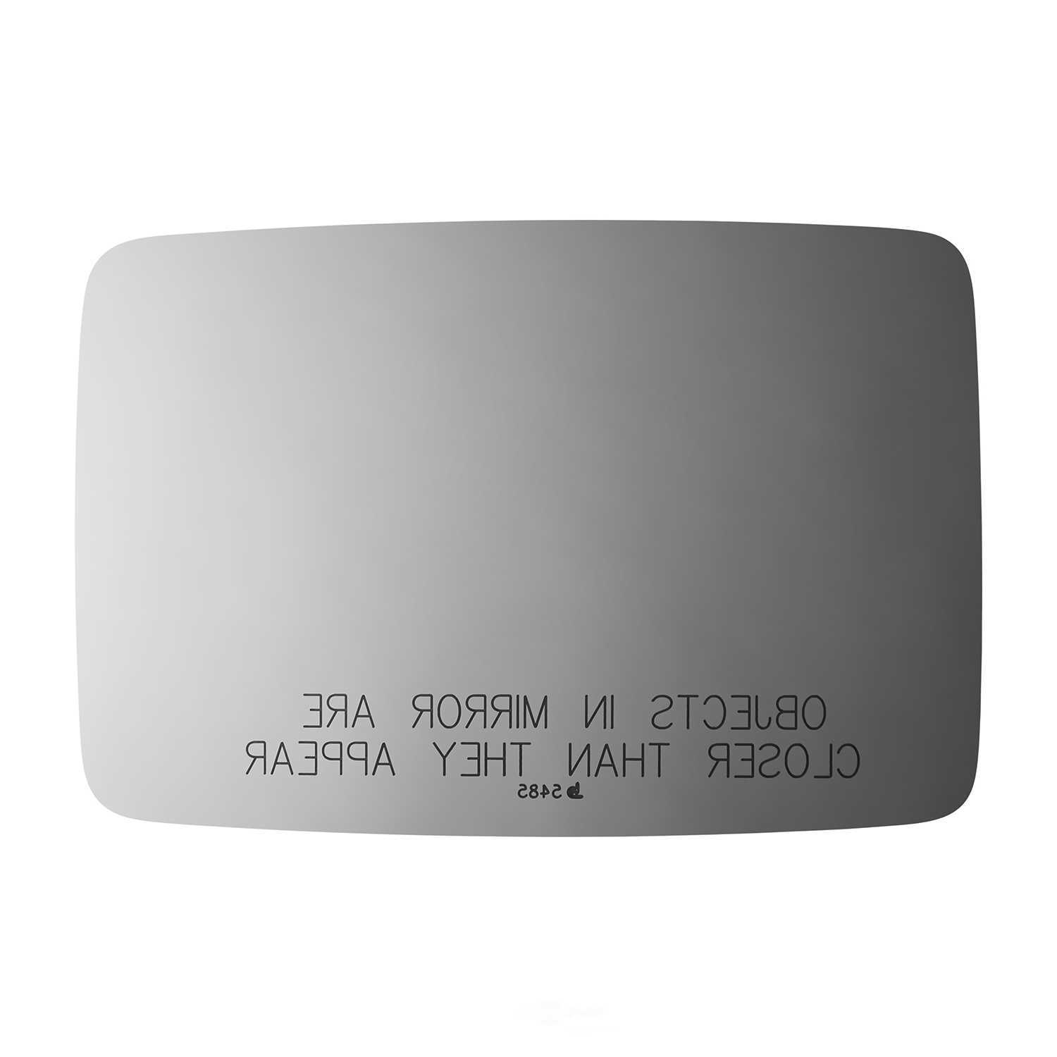 Burco Side View Mirror Replacement Glass - Clear Glass - 5485
