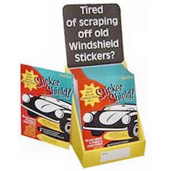 Sticker Shield SSMP11122 CLR Sticker Shield - Pack of 35