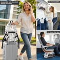 thumbnail image 6 of JIALIOU 14" Laptop Backpack Waterproof Airline Approved Stylish Casual Daypack for Travel Business College Work, Goose with Various Poses, 6 of 8