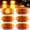 Amber (6 Pcs), variant on 6 Pods White Strobe Rock Lights LEDs SMD Chips Super Bright Underglow Light Underbody Roof Rack IP68 for Pickup SUV UTV ATV RZR