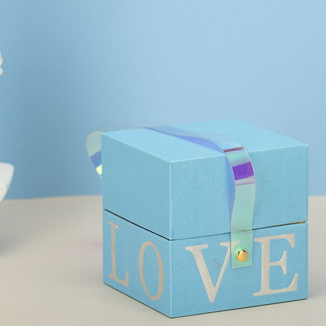 Hbdhejl Gift Boxes With Lids Chocolate Gift Box Gift Boxes For Presents Small Gift Boxes Valentine'S Day Gift Box For Girlfriend Love Box Flowers Gift Box