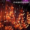 thumbnail image 5 of Morttic 50 LED Christmas Lights, 16 FT Mini String Light with 8 Modes, Waterproof Tree Lights for Outdoor Indoor Outdoor Patio Garden Party Wedding Christmas Decorations (Orange, 1), 5 of 16