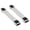 WHITE, variant on 2-Pack Heavy Duty Appliance Rollers - Adjustable Refrigerator & Washing Machine Moving Base With Locking Wheels, Universal Furniture Mover Stand For Laundry Room & Kitchen
