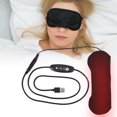 thumbnail image 1 of Cloth Heater, Eye Electric Warmer, Wear Resistance Light Weight Practical Fade Dark Circle for Eye Travel Improve Sleep, 1 of 7