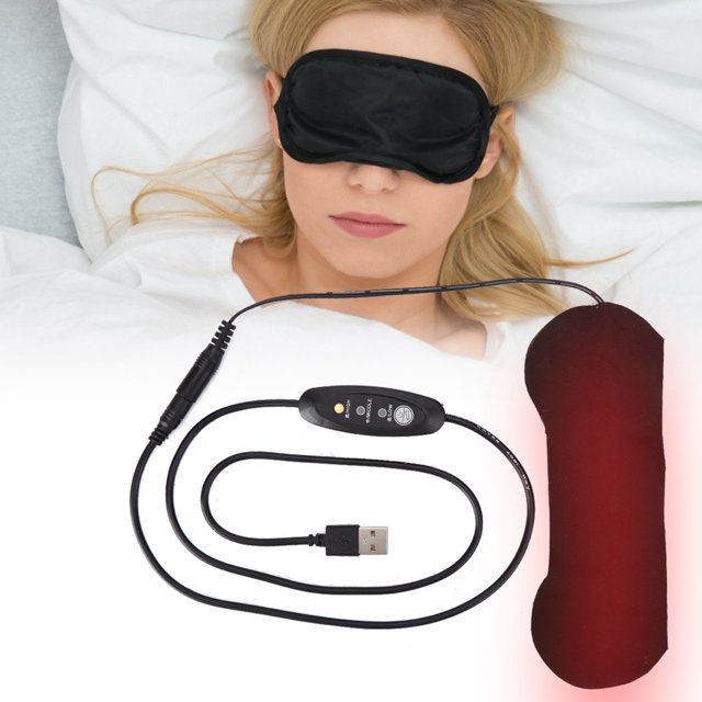 Cloth Heater, Eye Electric Warmer, Wear Resistance Light Weight Practical Fade Dark Circle for Eye Travel Improve Sleep