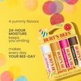 thumbnail image 4 of Burt's Bees Party Pack Lip Balm Gift Set, 4-Pack, 0.15 oz., 4 of 13