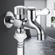 thumbnail image 1 of Grifo para el hogar, grifo de agua de lavado con galvanoplastia de cobre G1/2 pulgadas, grifo para lavadora, confiabilidad excepcional, 1 of 8