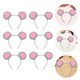 thumbnail image 4 of diademas para mujer con orejas de ratón de dibujos animados, ideales para cosplay., 4 of 7