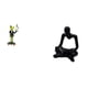 thumbnail image 1 of Estatua De Rana Camarero, Escultura Animal, Figura Decorativa Creativa, Adorno De Mesa Para Chimenea, Estante De Entrada, Regalo De Cumpleaños, Escultura Artesanal De Pensador Abstracto Para, 1 of 8
