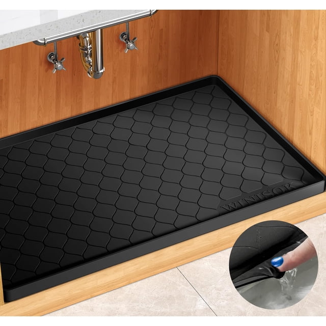 Alfombrilla impermeable para debajo del fregadero Winisok, 34 x 22 cm, para cocina