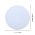 thumbnail image 6 of Raindrops Anti-Vibration Record Mat Turntable Pad Vinyl Felt, 6 of 7