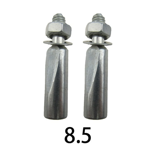 Cales de Manivelle de Vélo 8.5/9.0mm Support de Fond Chaîne en Acier Courte