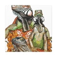 thumbnail image 1 of Iguanas in Rococo - Canvas, 1 of 10