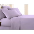 thumbnail image 2 of Neutral Solid Color Brushed Microfiber Deep Pocket Sheet Set, 2 of 3