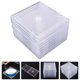 thumbnail image 4 of 9 estuches dobles para CD y DVD, de acrílico, transparentes., 4 of 6