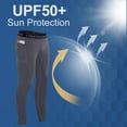 thumbnail image 4 of Milin Naco 3 Pack Compression Pants for Men Compression Leggings Sports Tight Pants, 4 of 6