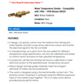 thumbnail image 2 of Water Temperature Sender - Compatible with 1984 - 1996 Nissan 300ZX 1985 1986 1987 1988 1989 1990 1991 1992 1993 1994 1995, 2 of 2