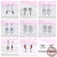 thumbnail image 4 of NOVEDAD DE VERANO 2020, pendientes de plata de ley 925 con diseño de corazón y concha, pendientes aptos para pulseras Pandora originales, joyería DIY para mujer, 4 of 4