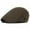 Dark Khaki, variant on Zioy Newsboy Hats for Men Flat Cap, Irish Cabbie Ivy Driving Hunting Hat, Cotton Adjustable Breathable