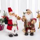 thumbnail image 5 of Muñeco de Papá Noel oscilante de pie, juguete de peluche, decoraciones de regalo de Navidad, adornos navideños de escritorio, 5 of 5