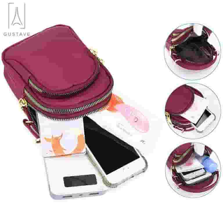 Gustave Women Small Crossbody Bag Cell Phone Pouch Purse Gustave Women Small Crossbody Bag Cell Phone Pouch Purse
