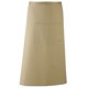 thumbnail image 1 of Delantal modelo Colours largo estilo continental unisex (Paquete de 2) (Caqui), 1 of 1