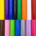 thumbnail image 2 of Vinilo autoadhesivo permanente brillante de 12 x 39 pulgadas para manualidades, letras, calcomanías para pared, tazas, ventanas, decoración para cortar, 2 of 5