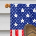 thumbnail image 3 of Carolines Treasures BB2178CHF God Bless n Flag with Papillon Canvas House Flag, 3 of 4