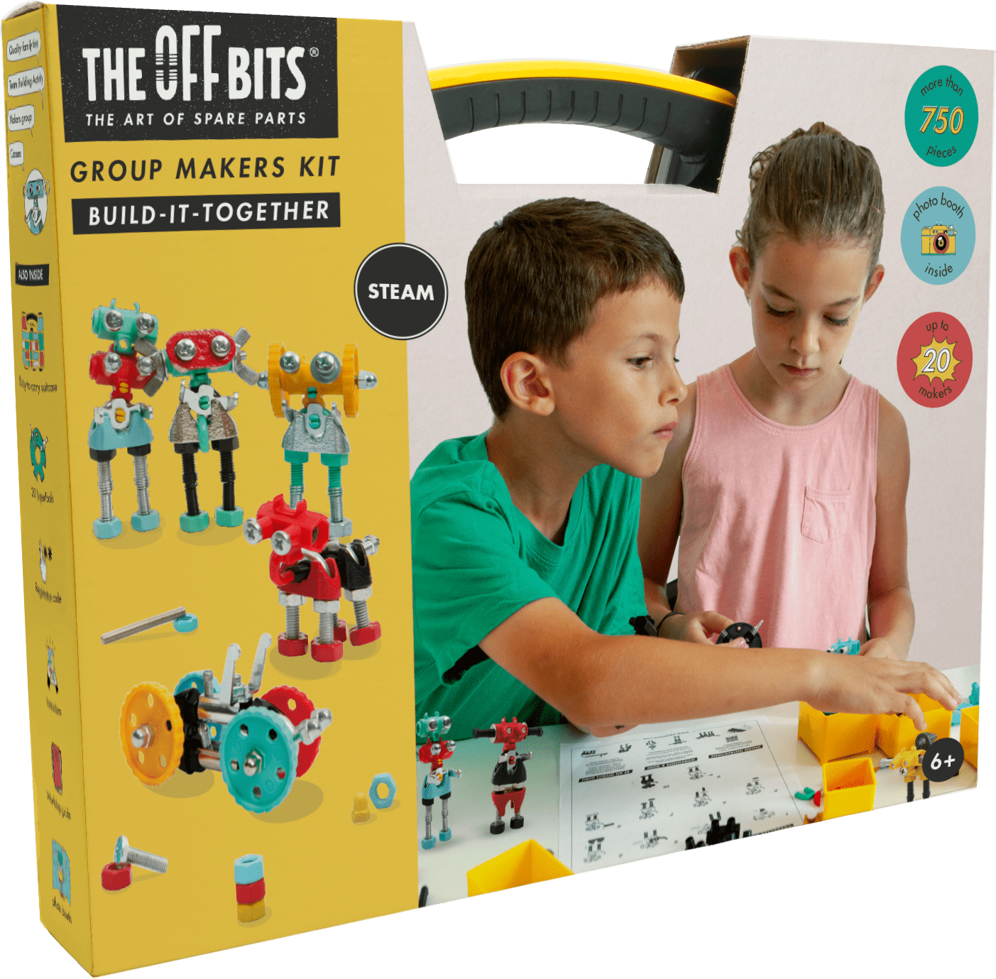 Small World Toys Off Bits Group Makers Kit