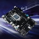 thumbnail image 4 of Conjunto De Placa Base Placa base de escritorio H81 16GB Memoria LGA1150 Placa base de computadora 1600Hz 4590 CPU, 4 of 8