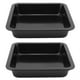 thumbnail image 1 of Cuadrado # 8209; Forma No # 8209; Palo Queso Pastel Pizza Molde Bandeja Utensilios Para Hornear Cocina Herramientas Para Hornear (Negro) 2 Unids Yuarrent HA018157-00, 1 of 7