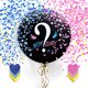 thumbnail image 2 of Globo revelador de género con confeti y dardos, globos negros de 36 pulgadas x2 con confet YESHOW YESHOW, 2 of 2