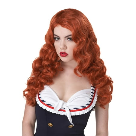 Passion Costume Wig (Red)