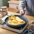 thumbnail image 4 of WLIZJ Frying Pan Under $20 20Cm Diameter Cast Iron Frying Pan, Pig Iron Frying Pan, Uncoated Non-Stick Pancake, Hand-Grabbed Pancake Pan, Pizza Baking Pan, 4 of 10