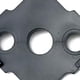 thumbnail image 2 of Herramientas de grabado de plantilla de arco para carpintería, localizador de ángulo R para mesas (negro A), 2 of 6