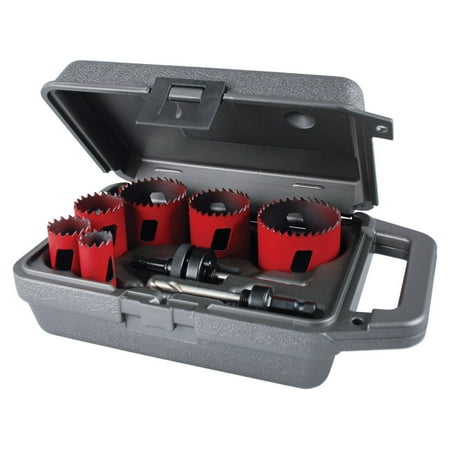 UPC: 0050326177771 | M.K. Morse Bi-Metal Hole Saw Kits – 1 KT (497-MHS02E)