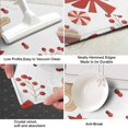 thumbnail image 3 of Red Christmas Gingerbread Man Pattern Kitchen Rug Mat,Kitchen Runner Rugs Non Skid Washable,Decorative Kitchen Floor Mats for Kitchen,Sink,Laundry,17"X47", 3 of 5
